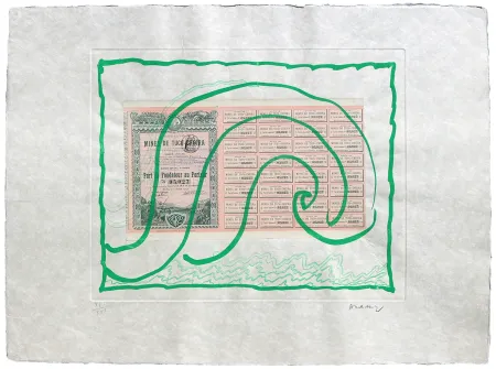 Aguafuerte Alechinsky - Krach III.