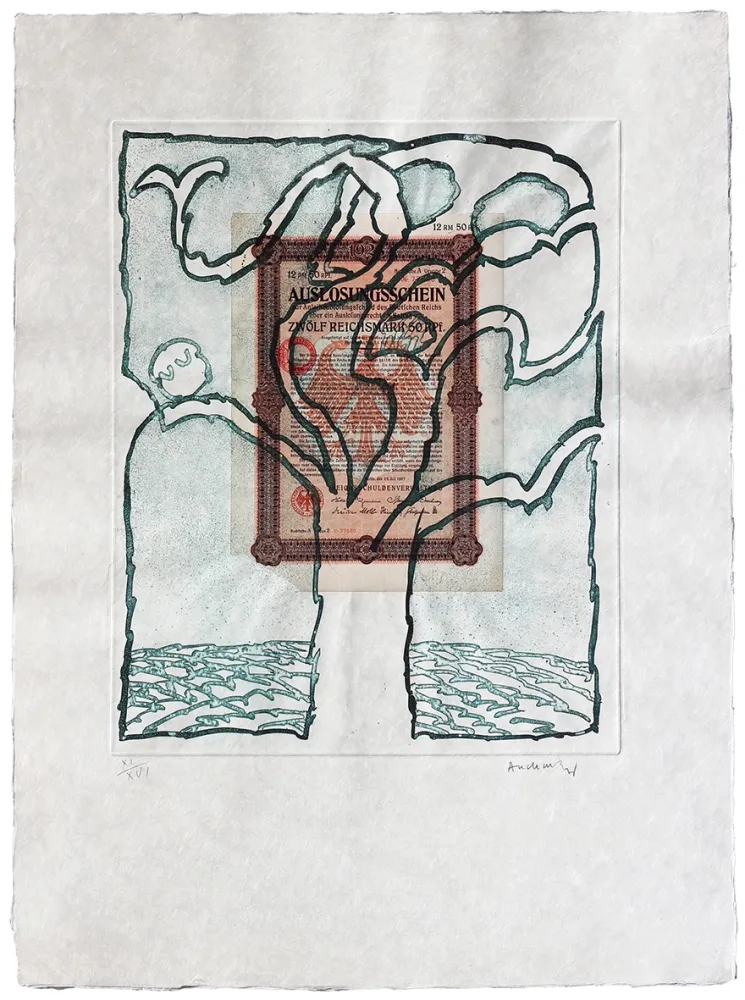 Aguafuerte Alechinsky - Krach V.