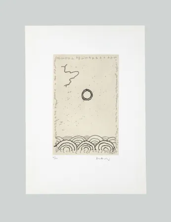 Aguafuerte Y Aguatinta Alechinsky - La Cerclitude 1