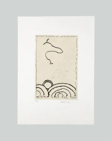 Aguafuerte Y Aguatinta Alechinsky - La Cerclitude 2