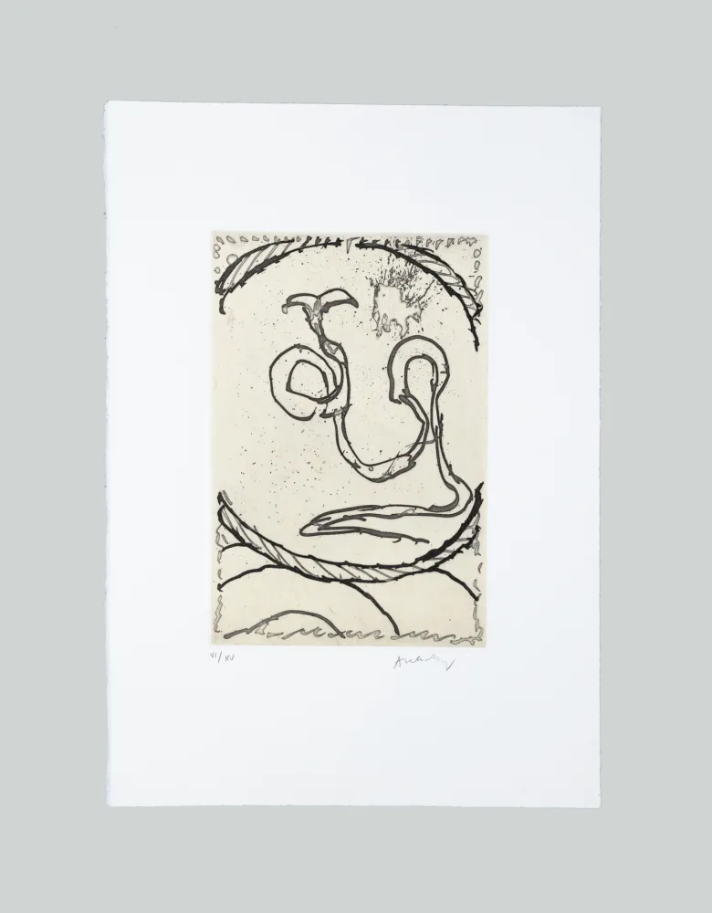 Aguafuerte Y Aguatinta Alechinsky - La Cerclitude 9