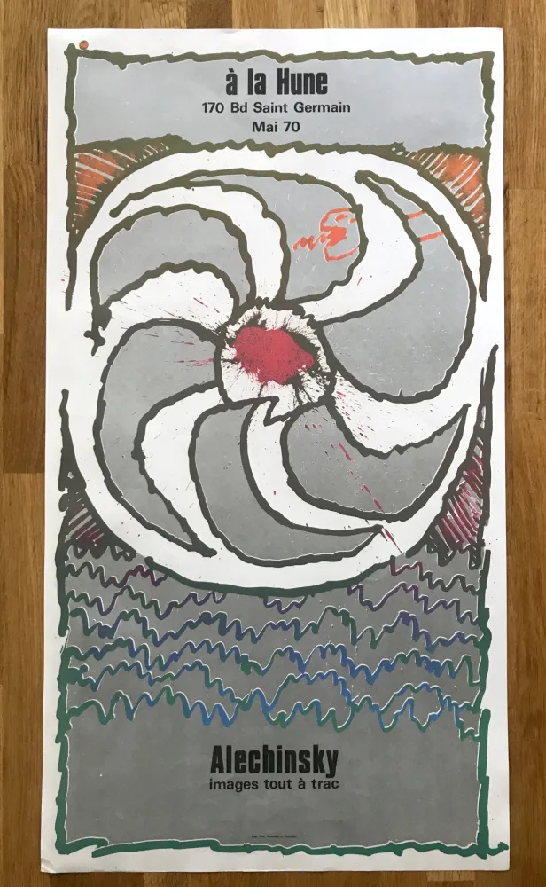 Cartel Alechinsky - La Hune / images tout à trac