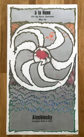 Cartel Alechinsky - La Hune / images tout à trac
