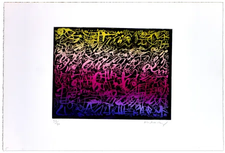 Aguafuerte Alechinsky - La nuit