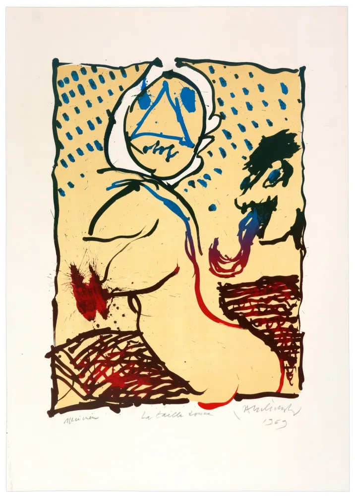 Litografía Alechinsky - La taille-douce