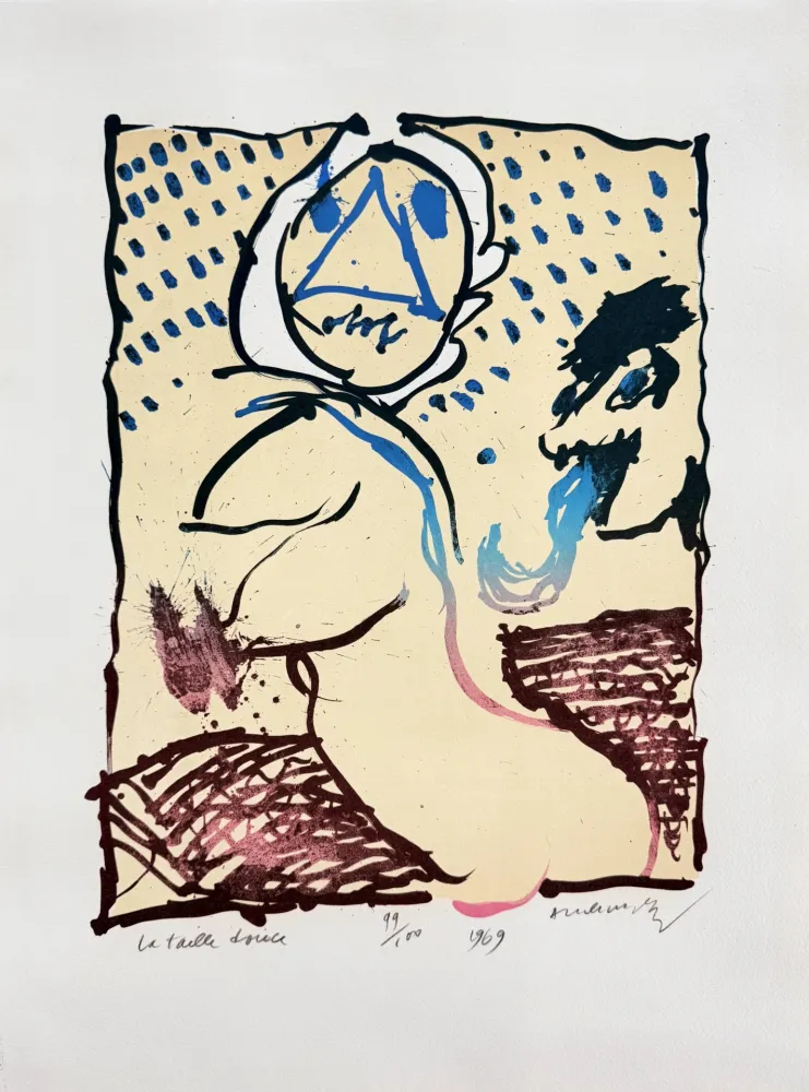 Litografía Alechinsky - La taille douce