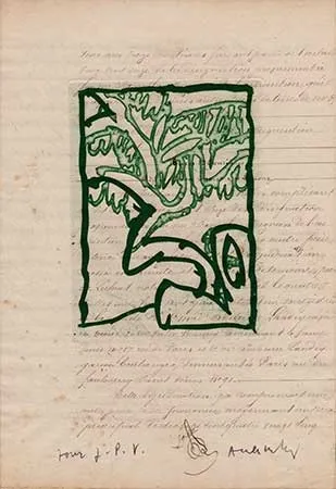 Grabado Alechinsky - La vie comme elle tourne