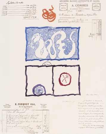 Aguatinta Alechinsky - L’Avenir de la Propriété V