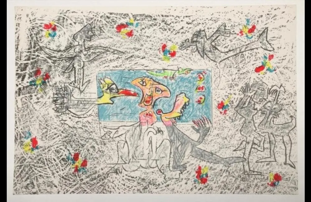 Libro Ilustrado Alechinsky - Le Grand Jamais