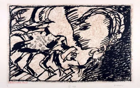 Aguafuerte Y Aguatinta Alechinsky - Le retour au foyer