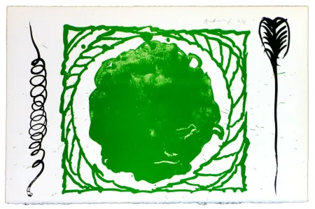 Litografía Alechinsky - Le rêve de l'ammonite 11