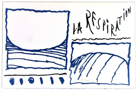 Litografía Alechinsky - Le rêve de l'ammonite 13