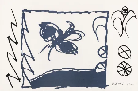 Litografía Alechinsky - Le rêve de l'ammonite 15
