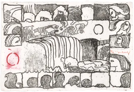 Aguafuerte Alechinsky - L'eau forte