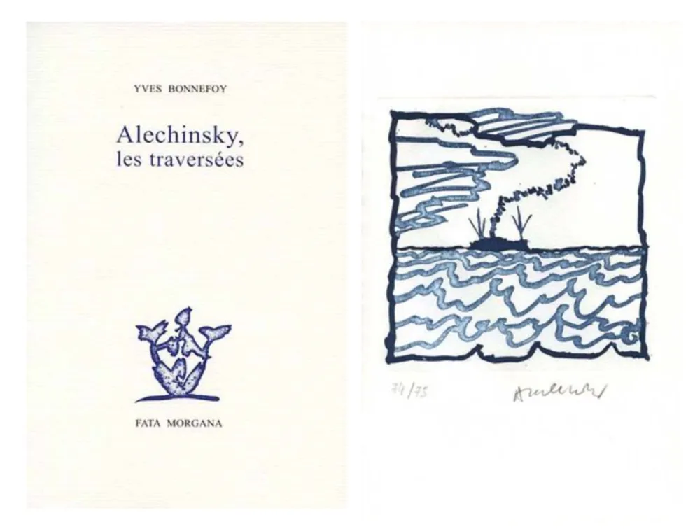 Libro Ilustrado Alechinsky - Les traversées