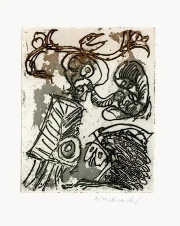 Libro Ilustrado Alechinsky - L'espace d'un doute