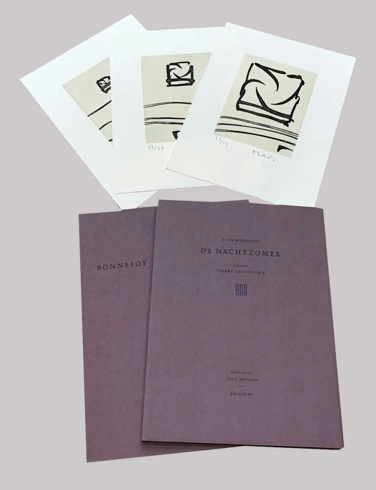 Libro Ilustrado Alechinsky - L'été de nuit