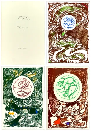 Grabado Alechinsky - L'Excédante