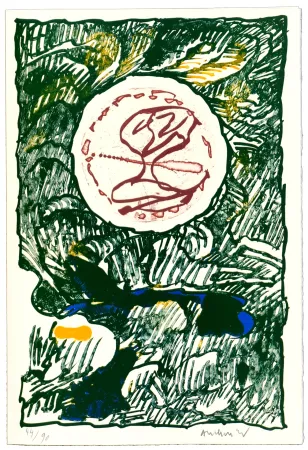 Grabado Alechinsky - L'excédante 2