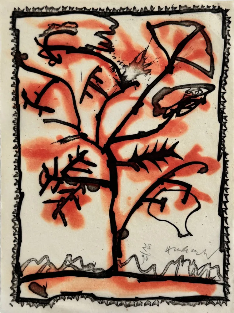 Aguafuerte Y Aguatinta Alechinsky - Lieu dit