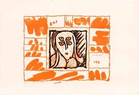 Linograbado Alechinsky - Lino - Litho III