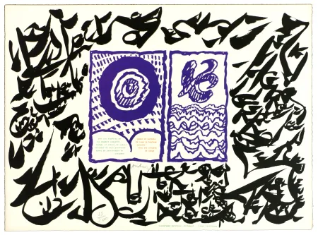 Linograbado Alechinsky - Linolog I 