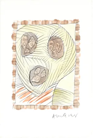 Aguafuerte Alechinsky - Max Loreau