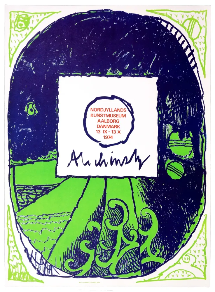 Litografía Alechinsky - Nordjyllands Kunst-Museum, Aalborg