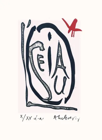 Libro Ilustrado Alechinsky - Oiseau ailé des lacs