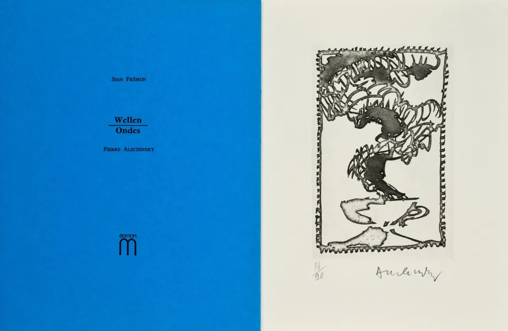 Libro Ilustrado Alechinsky - Ondes