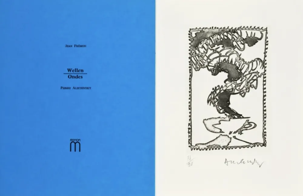 Libro Ilustrado Alechinsky - Ondes
