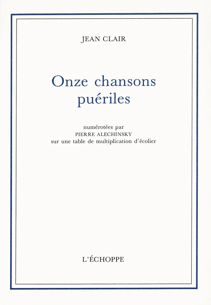 Libro Ilustrado Alechinsky - Onze chansons puériles