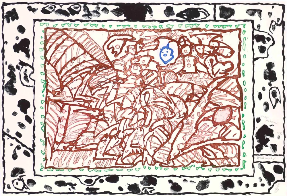 Aguafuerte Y Aguatinta Alechinsky - Ordre minéral