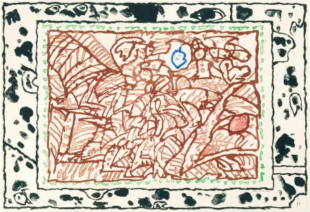Aguafuerte Alechinsky - Ordre Minéral