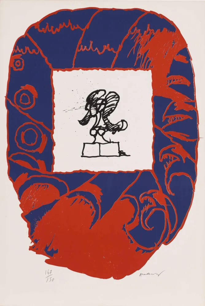 Litografía Alechinsky - Paris