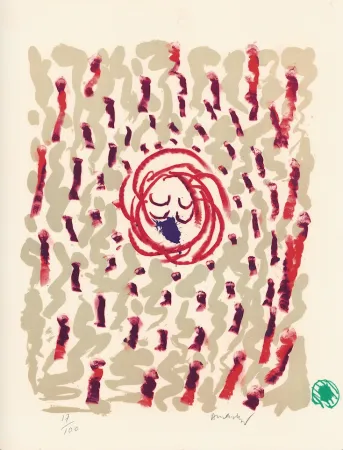 Litografía Alechinsky - Pavane mille regrets