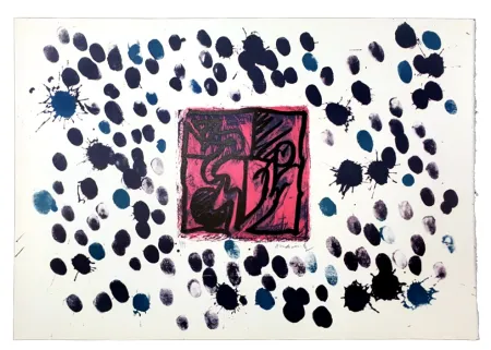 Litografía Alechinsky - Planche IV