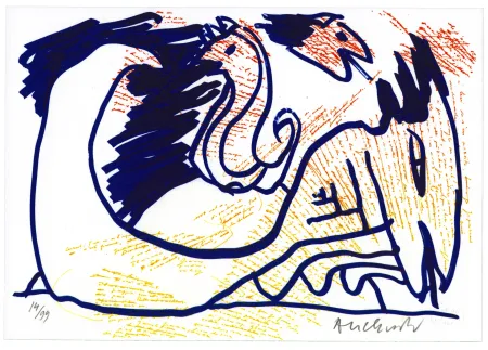 Litografía Alechinsky - Pointes et Feutres (10)