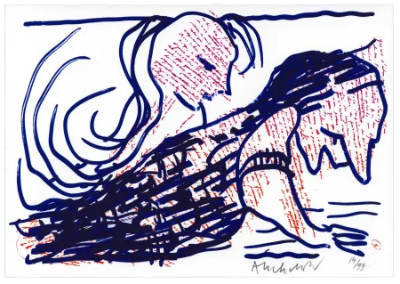 Litografía Alechinsky - Pointes et Feutres (2)