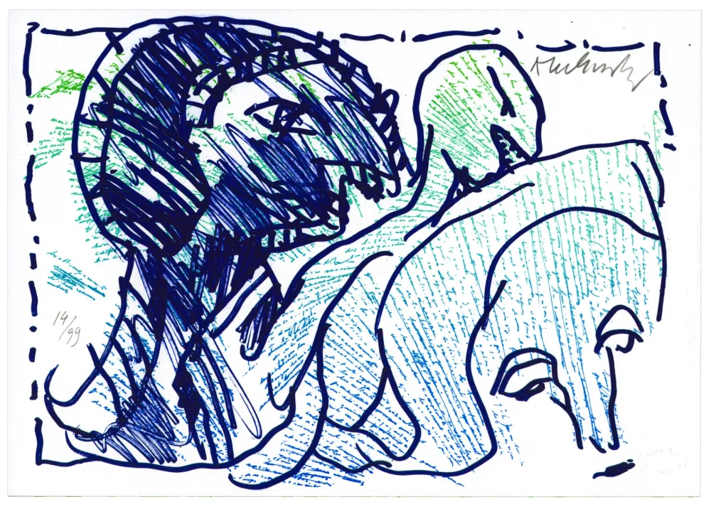 Litografía Alechinsky - Pointes et Feutres (7)