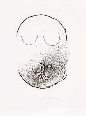 Aguafuerte Y Aguatinta Alechinsky - Pointes Planche IX bis