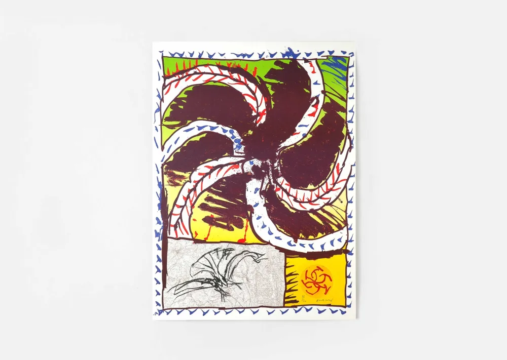 Grabado Alechinsky - Prédateur