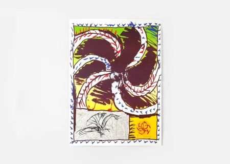 Grabado Alechinsky - Prédateur