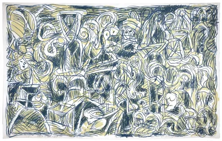 Litografía Alechinsky - Problème démographique