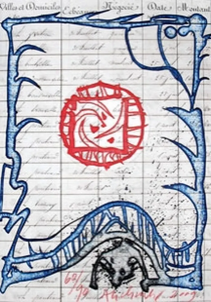 Grabado Alechinsky - Quadrature