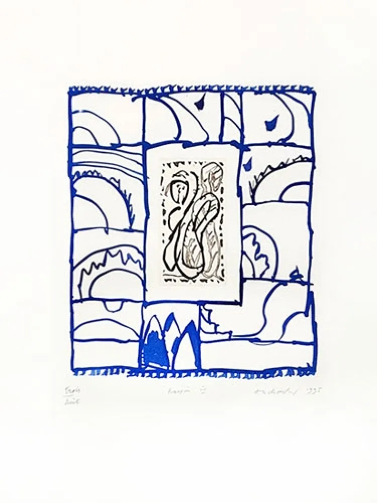 Grabado Alechinsky - Raisin