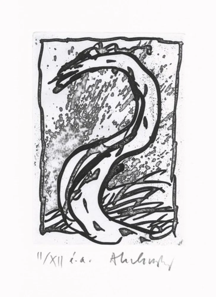 Litografía Alechinsky - Rein comme si de rien