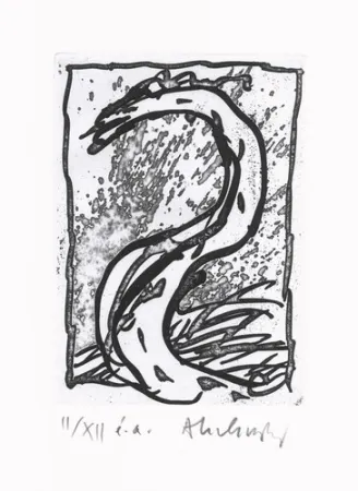 Litografía Alechinsky - Rein comme si de rien