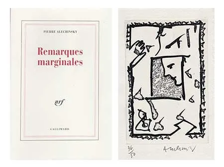 Libro Ilustrado Alechinsky - Remarques marginales