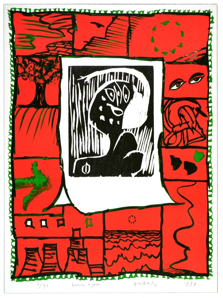 Litografía Alechinsky - Remise à jour